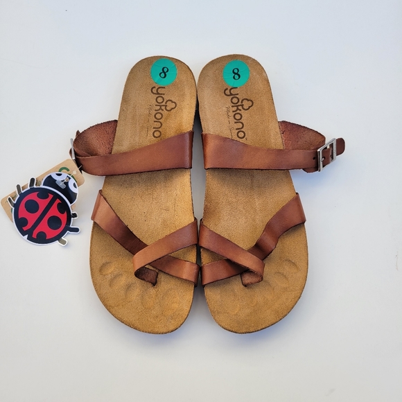Yokono Shoes - NWT Yokono Strap Sandals Size 8